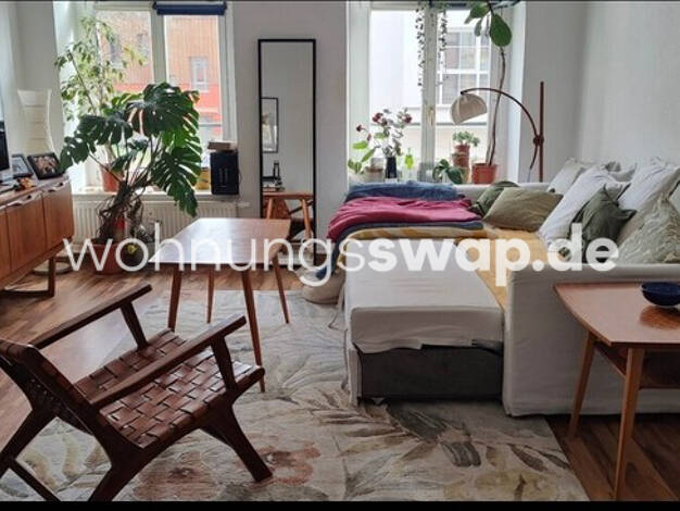 Studio zur Miete Tauschwohnung 700 € 2 Zimmer 80 m² 1. Geschoss Südvorstadt Leipzig-04275 4275
