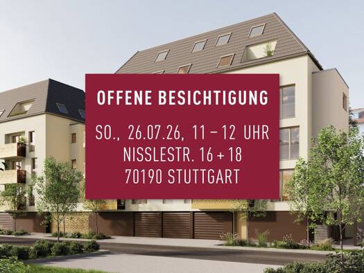 Wohnung zum Kauf - Erstbezug provisionsfrei 839.800 € 4 Zimmer 114 m² EG Ost Stuttgart Stuttgart-Ost 70190