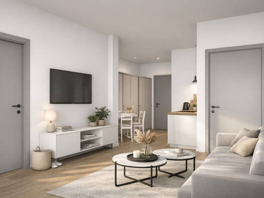 Wohnung zum Kauf - Erstbezug 365.000 € 3 Zimmer 41,3 m² 3. Geschoss Kreuzberg Berlin 10961
