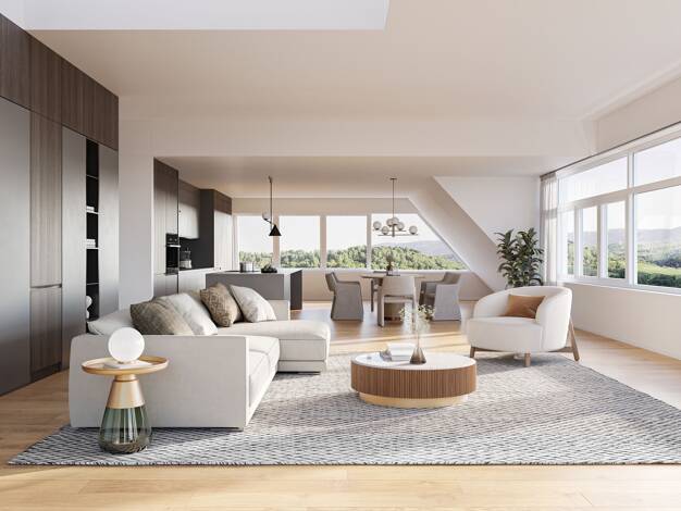 Maisonette zum Kauf - Erstbezug 2.195.000 € 4 Zimmer 253,6 m² 3. Geschoss frei ab sofort Darmstadt 64285