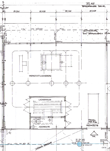 Lagerhalle zur Miete provisionsfrei 7 € 378 m² Lagerfläche teilbar von 140 m² bis 378 m² Werner-von-Siemensstr.16 Zeppelin - Realschule 52 Singen (Hohentwiel) 78224