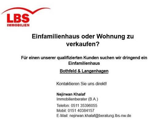 Einfamilienhaus zum Kauf 4 Zimmer 100 m² 300 m² Grundstück Alt-Langenhagen Langenhagen 30851
