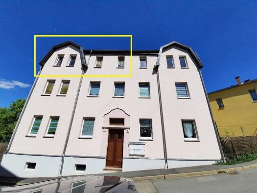 Wohnung zur Miete 320 € 3 Zimmer 57 m² 1. Geschoss frei ab sofort Rödelstraße 2 Elsterberg 07985