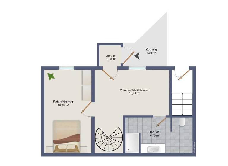 Maisonette zum Kauf provisionsfrei 348.000 € 2,5 Zimmer 50,9 m² Maxglan Salzburg 5020