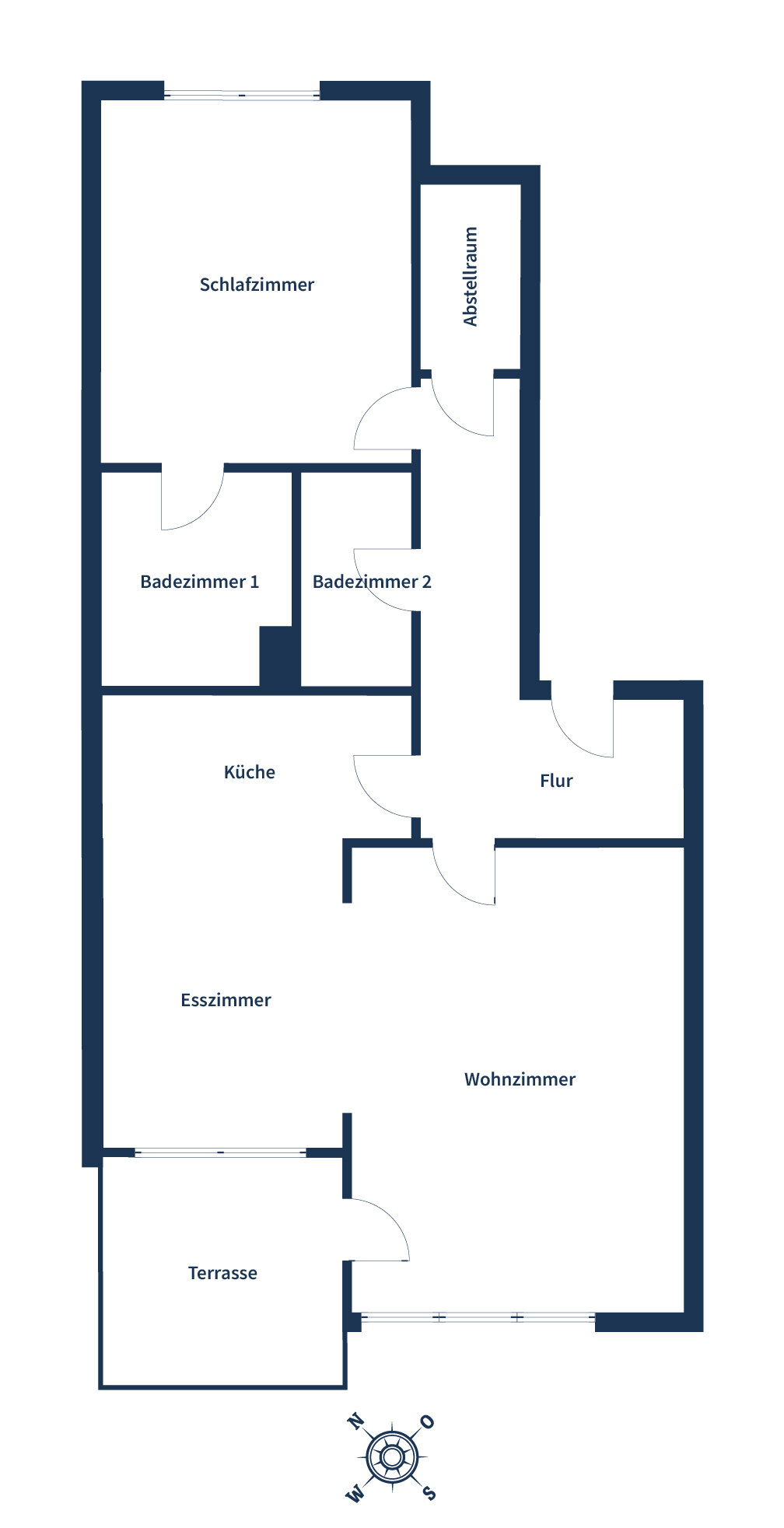 Wohnung zum Kauf 325.000 € 2,5 Zimmer 83,1 m²<br/>Wohnfläche EG<br/>Geschoss Brombach Lörrach 79541