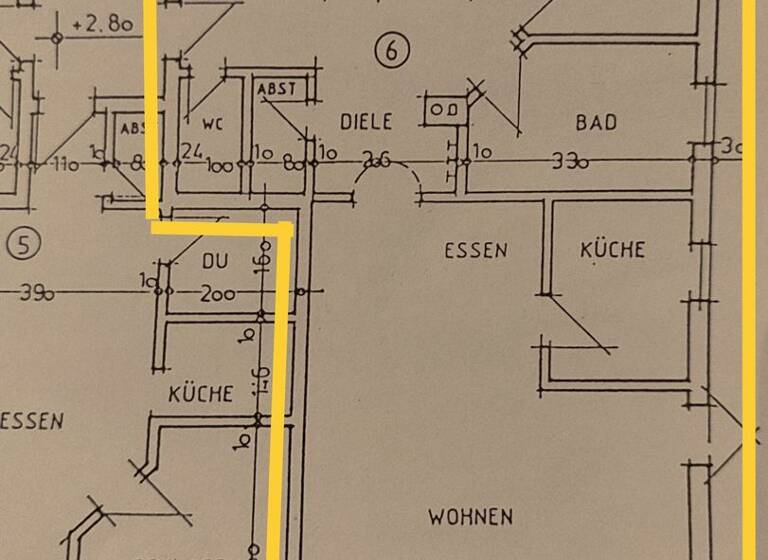 Wohnung zur Miete 750 € 3 Zimmer 82 m² Geschoss 2/3 frei ab sofort Bad Bocklet 97708