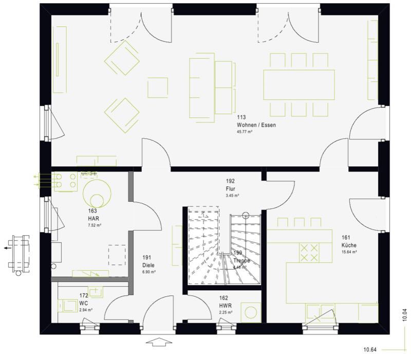 Haus zum Kauf provisionsfrei 324.260 € 5 Zimmer 165 m²<br/>Wohnfläche 550 m²<br/>Grundstück Garrel Garrel 49681