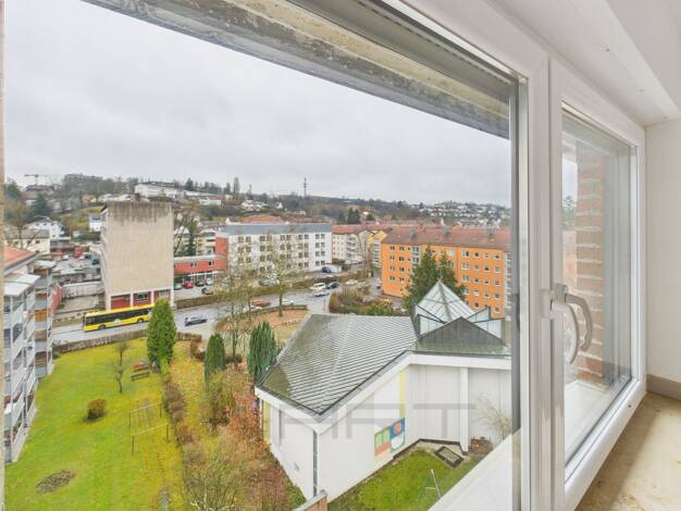 Wohnung zum Kauf provisionsfrei 299.000 € 3,5 Zimmer 85 m² Geschoss 7/7 frei ab sofort Stantlerstraße 5 Haidenhof-Nord Passau 94034