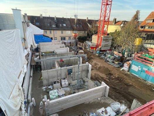 Terrassenwohnung zum Kauf - Erstbezug provisionsfrei als Kapitalanlage geeignet 317.600 € 1 Zimmer 32 m² Dreikönigstraße 1,3 Innenstadt Erlangen 91054