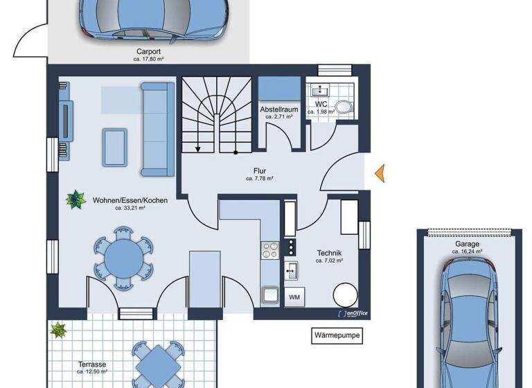 Einfamilienhaus zum Kauf - Erstbezug 499.000 € 4 Zimmer 110 m² 287 m² Grundstück Oberschneitbach Aichach / Oberschneitbach 86551