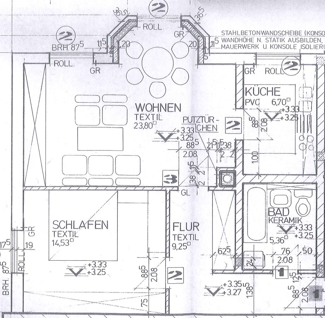 Wohnung zur Miete 720 € 2 Zimmer 58 m²<br/>Wohnfläche 1.<br/>Geschoss 30.01.2025<br/>Verfügbarkeit Fragnergasse 2 Mühldorf Mühldorf 84453