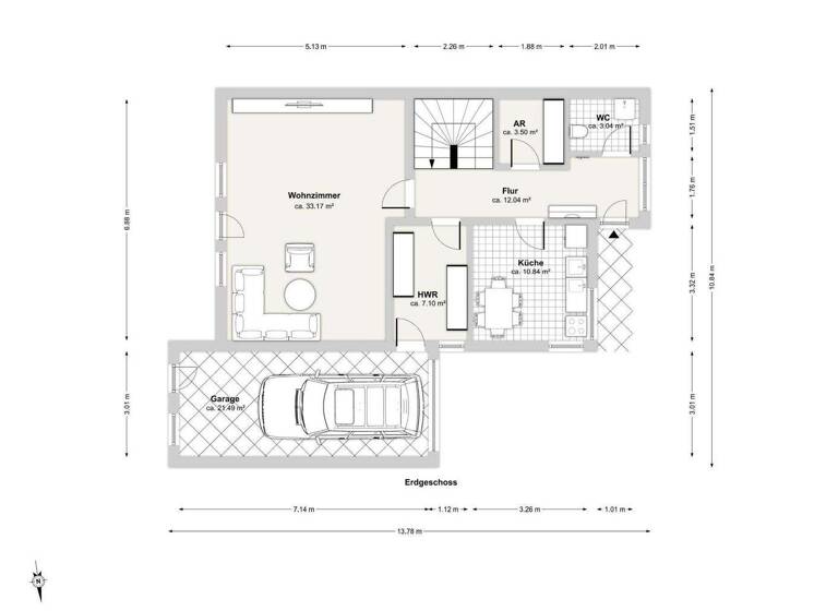 Doppelhaushälfte zum Kauf 449.000 € 5 Zimmer 136,4 m² 350 m² Grundstück frei ab sofort Waldbröl 51545