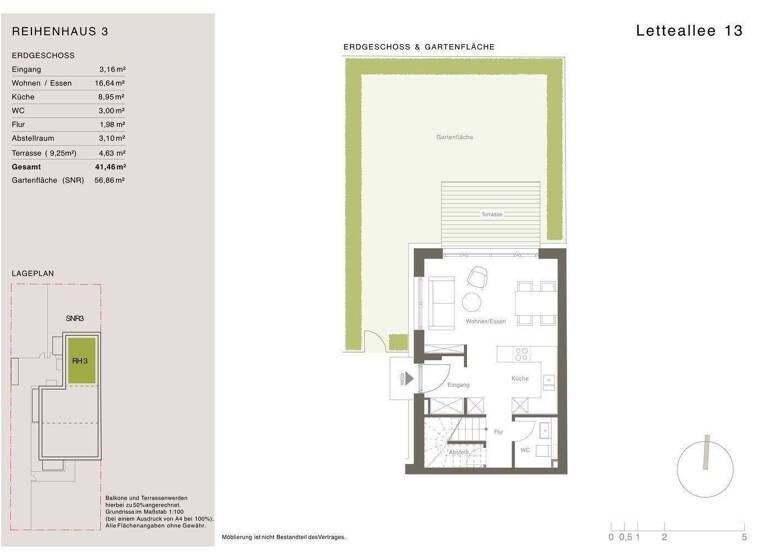 Reihenendhaus zum Kauf - Erstbezug provisionsfrei 769.000 € 4 Zimmer 110 m² frei ab sofort Reinickendorf Berlin 13409