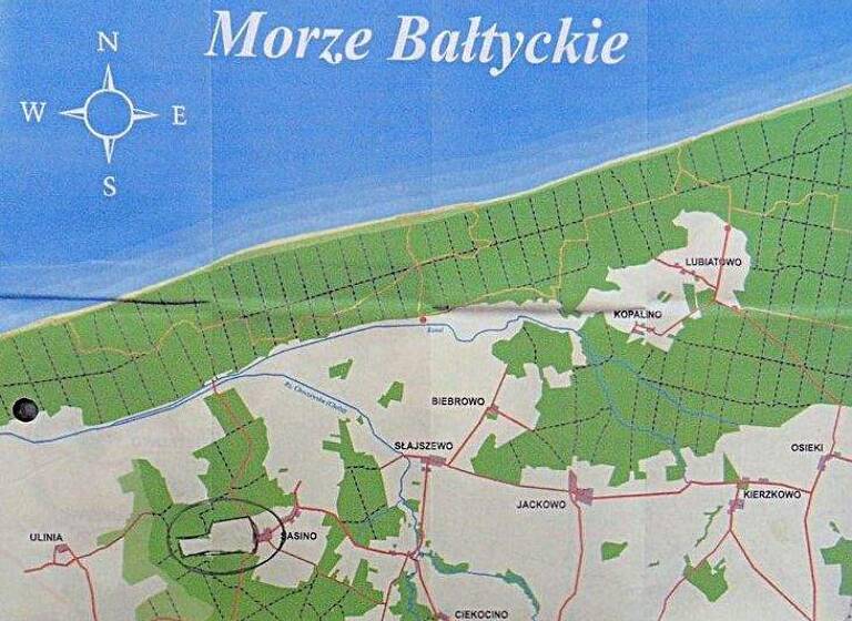 Gewerbegrundstück zum Kauf provisionsfrei als Kapitalanlage geeignet 289.000 € 3.160 m² Grundstück Sasino, Pommern [Pomorskie] Polen 84-211