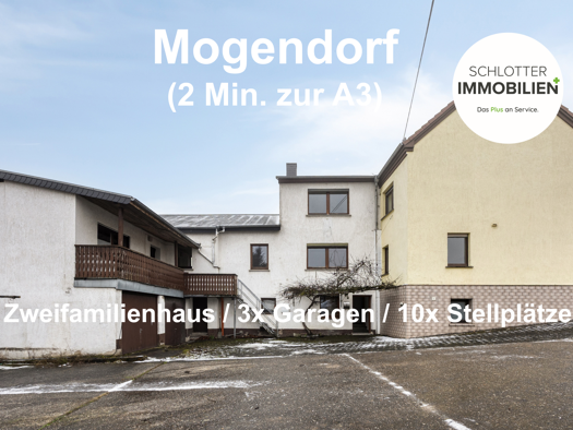 Mehrfamilienhaus zum Kauf provisionsfrei 229.000 € 12 Zimmer 187 m² 528 m² Grundstück frei ab 01.03.2026 Mogendorf 56424