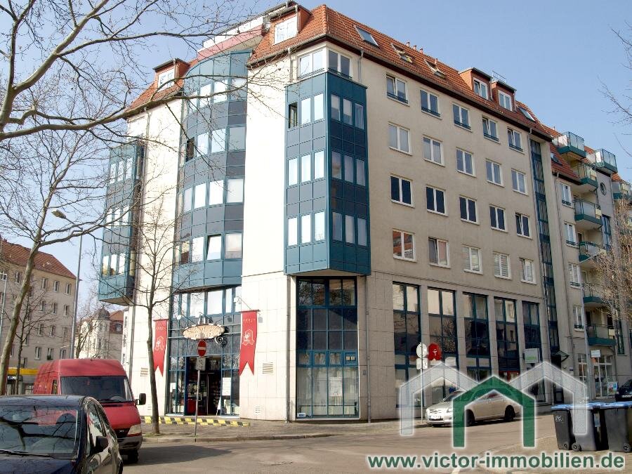 Ladenfläche zur Miete 450 € 1 Zimmer 45,6 m²<br/>Verkaufsfläche Landsberger Str. 4 / Franz-Mehring-Str. 1 Gohlis - Mitte Leipzig 04157