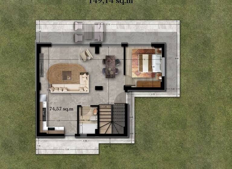 Einfamilienhaus zum Kauf 1.200.000 € 4 Zimmer 149,1 m² 1.125 m² Grundstück Skala Rachoniou, Thassos