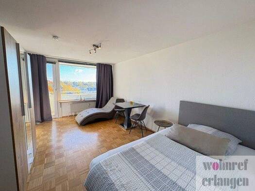 Studio zur Miete 820 € 1 Zimmer 29 m² 5. Geschoss frei ab sofort Innenstadt Erlangen 91052