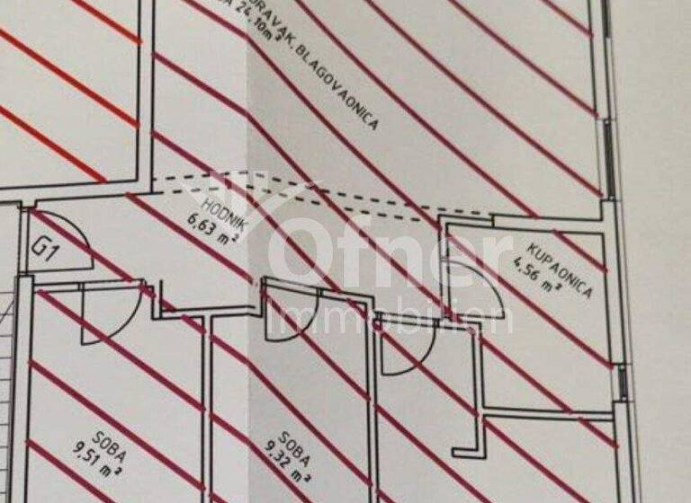 Wohnung zum Kauf 490.000 € 3 Zimmer Borik 23000
