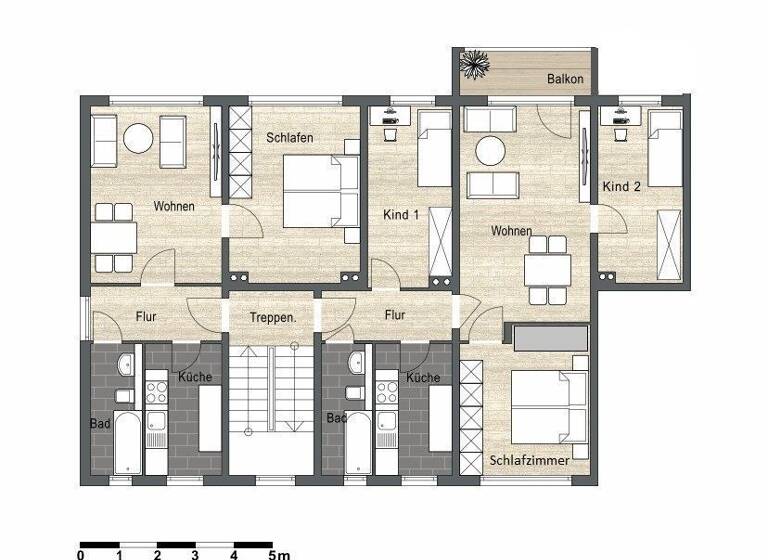 Wohnung zur Miete 380 € 4 Zimmer 72,2 m²<br/>Wohnfläche 1.<br/>Geschoss ab sofort<br/>Verfügbarkeit Bräuteichweg 10 Wittgensdorf Wittgensdorf 09228