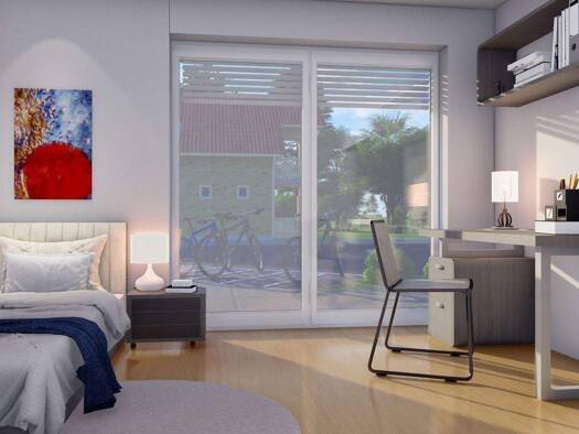 Studio zum Kauf - Neubau provisionsfrei als Kapitalanlage geeignet 210.000 € 1 Zimmer 24,8 m² Lechhausen Augsburg 86167