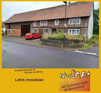 Bauernhaus zum Kauf 175.000 € 5 Zimmer 171 m² 3.136 m² Grundstück frei ab sofort Crainfeld Grebenhain 36355