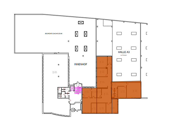 Bürofläche zur Miete 6,50 € 609,7 m²<br/>Bürofläche ab 609,7 m²<br/>Teilbarkeit Heltorfer Straße 2-6 Lichtenbroich Düsseldorf 40472