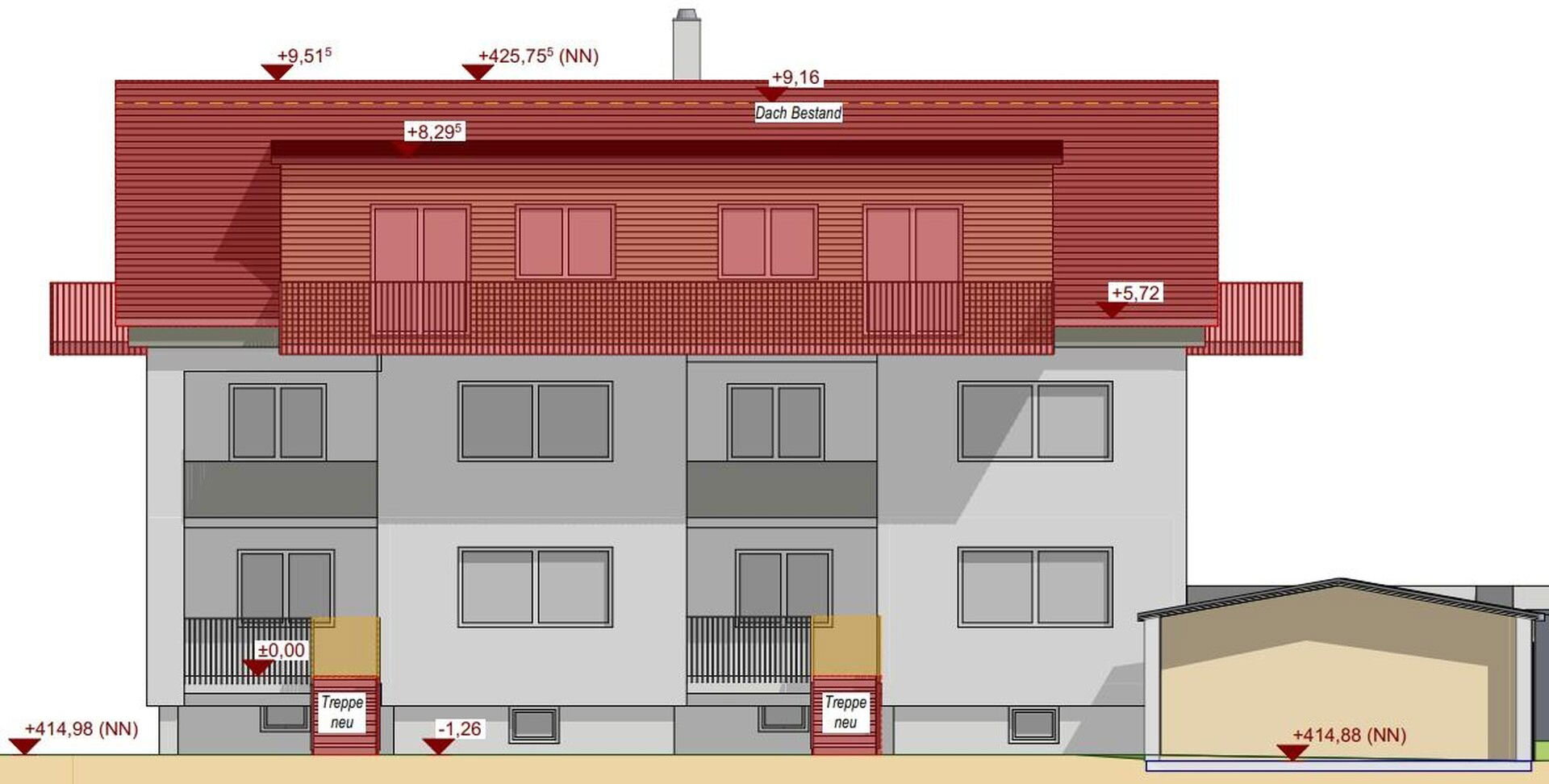 Wohnung zur Miete 1.100 € 3 Zimmer 75 m²<br/>Wohnfläche 1.<br/>Geschoss 01.01.2025<br/>Verfügbarkeit Im Rotachbogen 5/1 Ailingen 2 Friedrichshafen (Bunkhofen) 88048