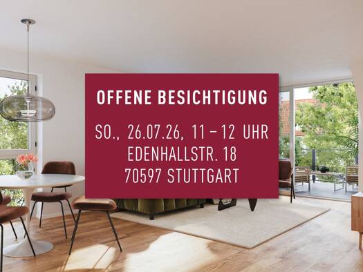 Wohnung zum Kauf - Erstbezug provisionsfrei 1.335.900 € 5,5 Zimmer 138,9 m² Sonnenberg Stuttgart 70597