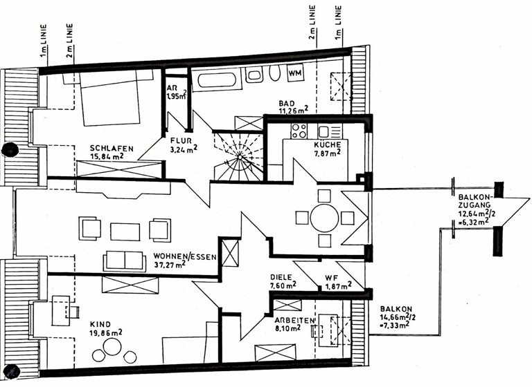 Maisonette zum Kauf 225.000 € 5 Zimmer 174,7 m² 3. Geschoss Kirchgasse 14 Suhl 98527