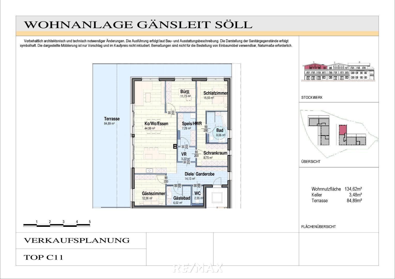 Penthouse zum Kauf 1.150.000 € 4,5 Zimmer 134,6 m²<br/>Wohnfläche 2.<br/>Geschoss Söll 6306