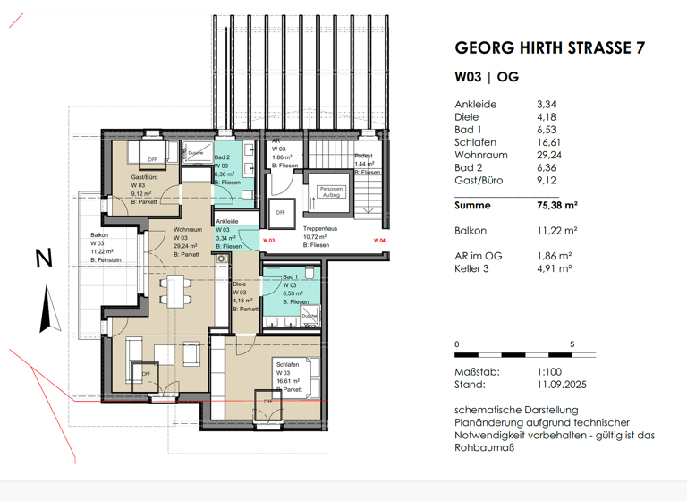 Wohnung zum Kauf - Erstbezug 1.520.000 € 3 Zimmer 82 m² Rottach Rottach-Egern 83700