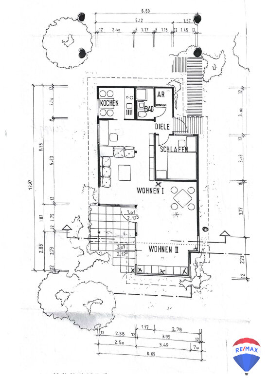 Bungalow zum Kauf 129.000 € 3 Zimmer 70 m²<br/>Wohnfläche 400 m²<br/>Grundstück Kevelaer Kevelaer 47623