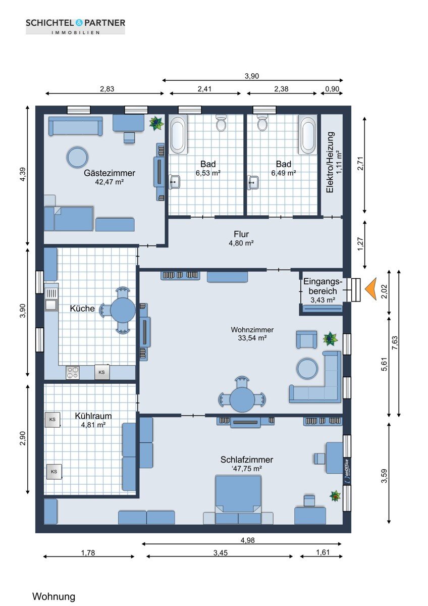 Mehrfamilienhaus zum Kauf 339.000 € 6 Zimmer 262 m²<br/>Wohnfläche 958 m²<br/>Grundstück Nordholz Nordholz 27639