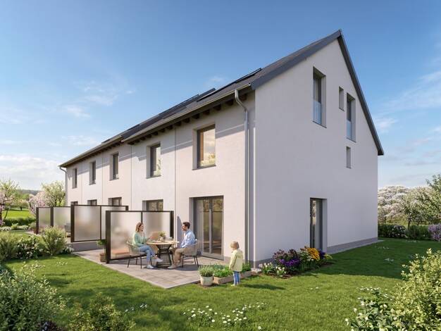 Reihenendhaus zum Kauf - Neubau provisionsfrei 539.900 € 5 Zimmer 112 m² 200 m² Grundstück Hohwiesenstraße 1 Rauenberg Rauenberg 69231