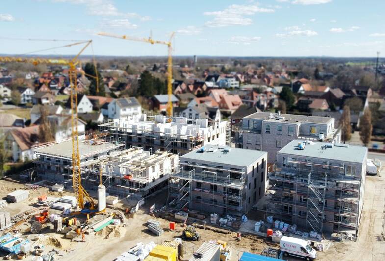 Wohnung zum Kauf - Neubau provisionsfrei 348.039 € 3 Zimmer 78,8 m² EG Recke Recke 49509