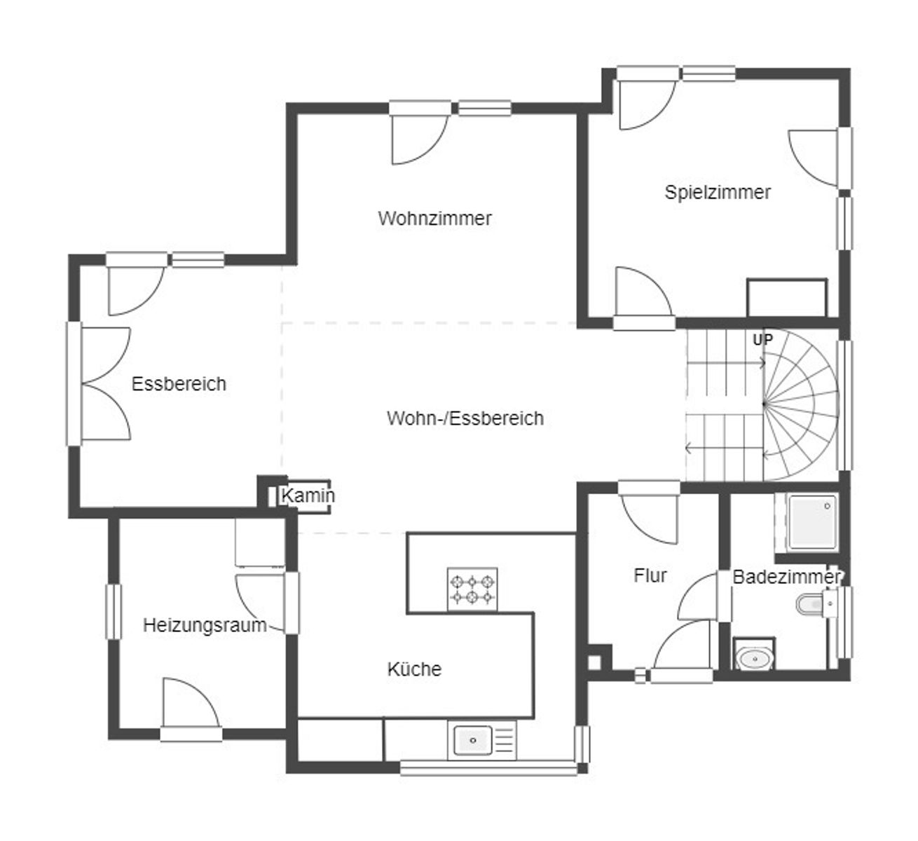 Einfamilienhaus zum Kauf 799.000 € 5 Zimmer 154,4 m²<br/>Wohnfläche 1.183 m²<br/>Grundstück Hasbergen - Neuendeel Delmenhorst 27751