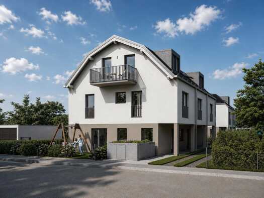Reihenendhaus zum Kauf - Erstbezug 615.000 € 5 Zimmer 123 m² 131 m² Grundstück Trudering-Riem München 81827