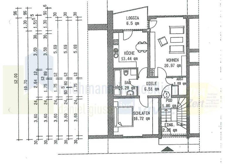 Wohnung zum Kauf 159.500 € 2 Zimmer 70 m² Heidenhofen Donaueschingen / Heidenhofen 78166