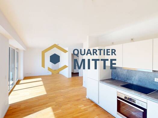 Wohnung zur Miete 1.407 € 2 Zimmer 69,1 m² 4. Geschoss Bahnhofstraße 11 Böblingen Böblingen 71034