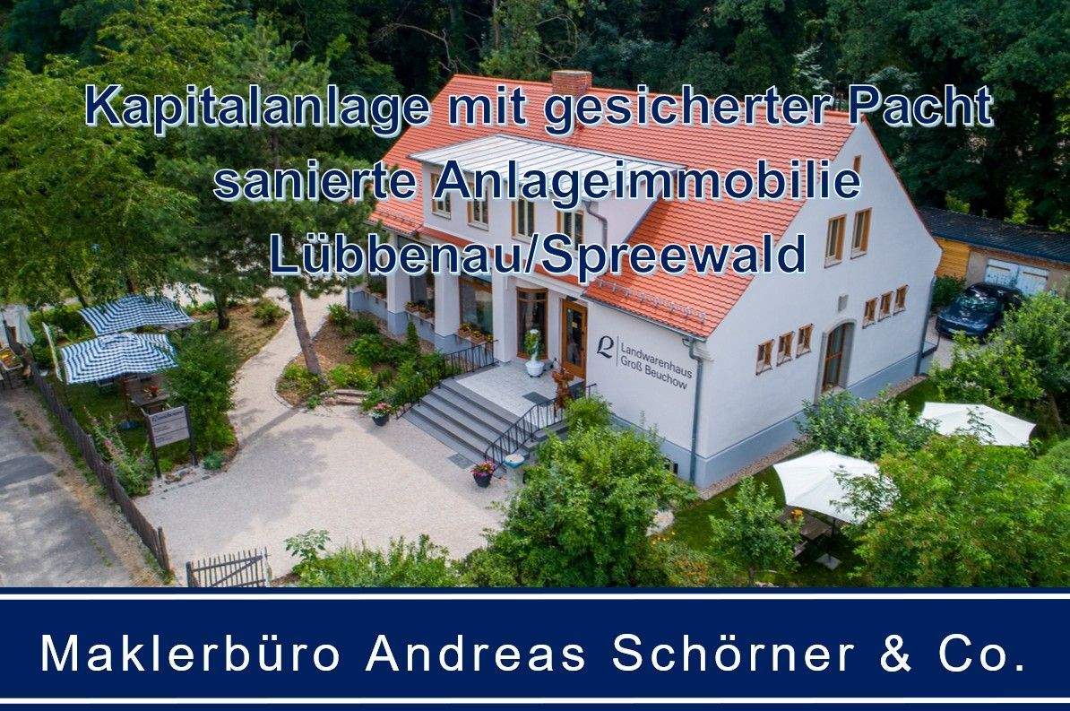 Immobilie in Lübbenau/Spreewald - Kapitalanlage mit gesicherter Pacht: Sanierte Anlageimmobilie in Lübbenau (Spreewald) - Bild 0