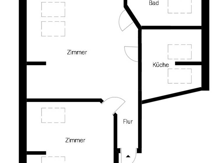 Wohnung zum Kauf 110.000 € 2 Zimmer 53 m²<br/>Wohnfläche Dachgeschoss<br/>Geschoss Andreasvorstadt Erfurt 99089