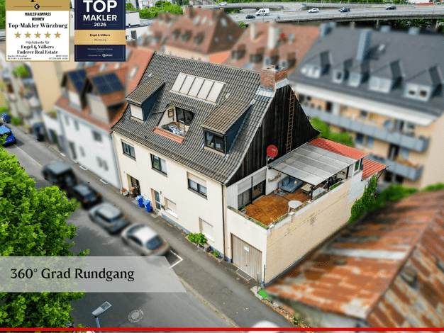 Einfamilienhaus zum Kauf 995.000 € 14 Zimmer 365 m² 281 m² Grundstück Frauenland Würzburg 97074