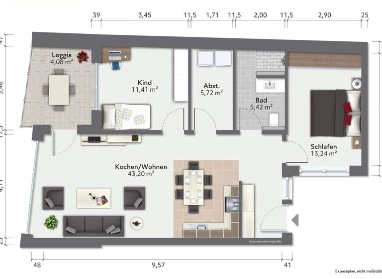 Wohnung zum Kauf 369.000 € 3 Zimmer 86 m²<br/>Wohnfläche 3.<br/>Geschoss Cloppenburg Cloppenburg 49661