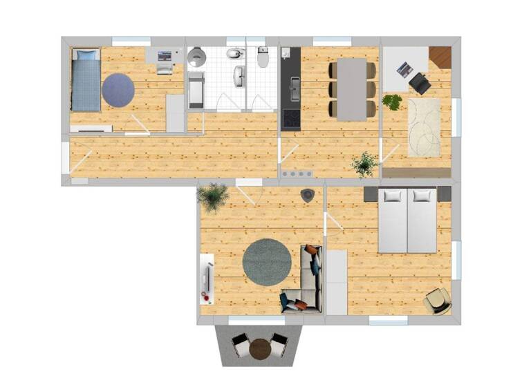 Studio zum Kauf provisionsfrei 249.000 € 4 Zimmer 75 m² 1. Geschoss frei ab sofort Bregenz 6900
