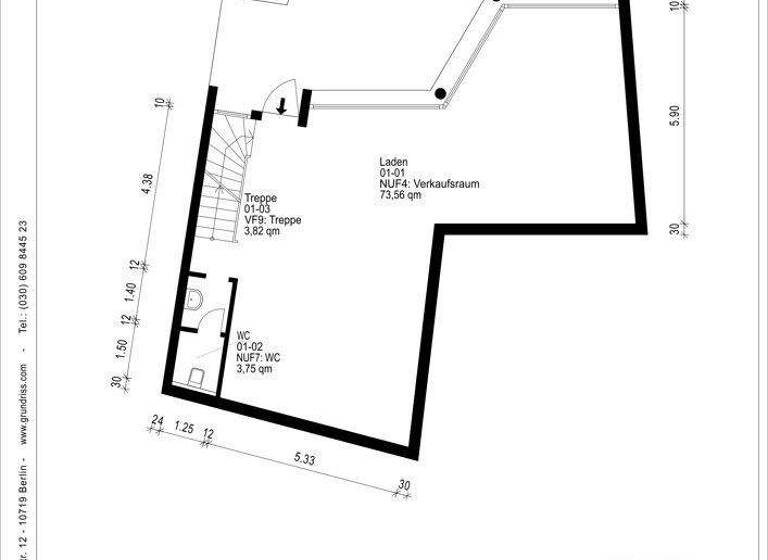 Laden zum Kauf 150.000 € 95 m² Verkaufsfläche Breisach Breisach am Rhein 79206