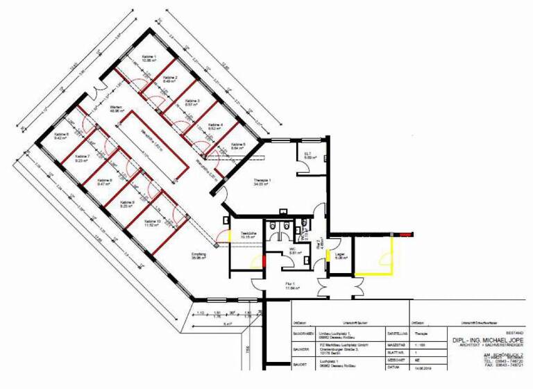 Bürofläche zur Miete 1.560 € Luchplatz 3 Roßlau Dessau-Roßlau 06862