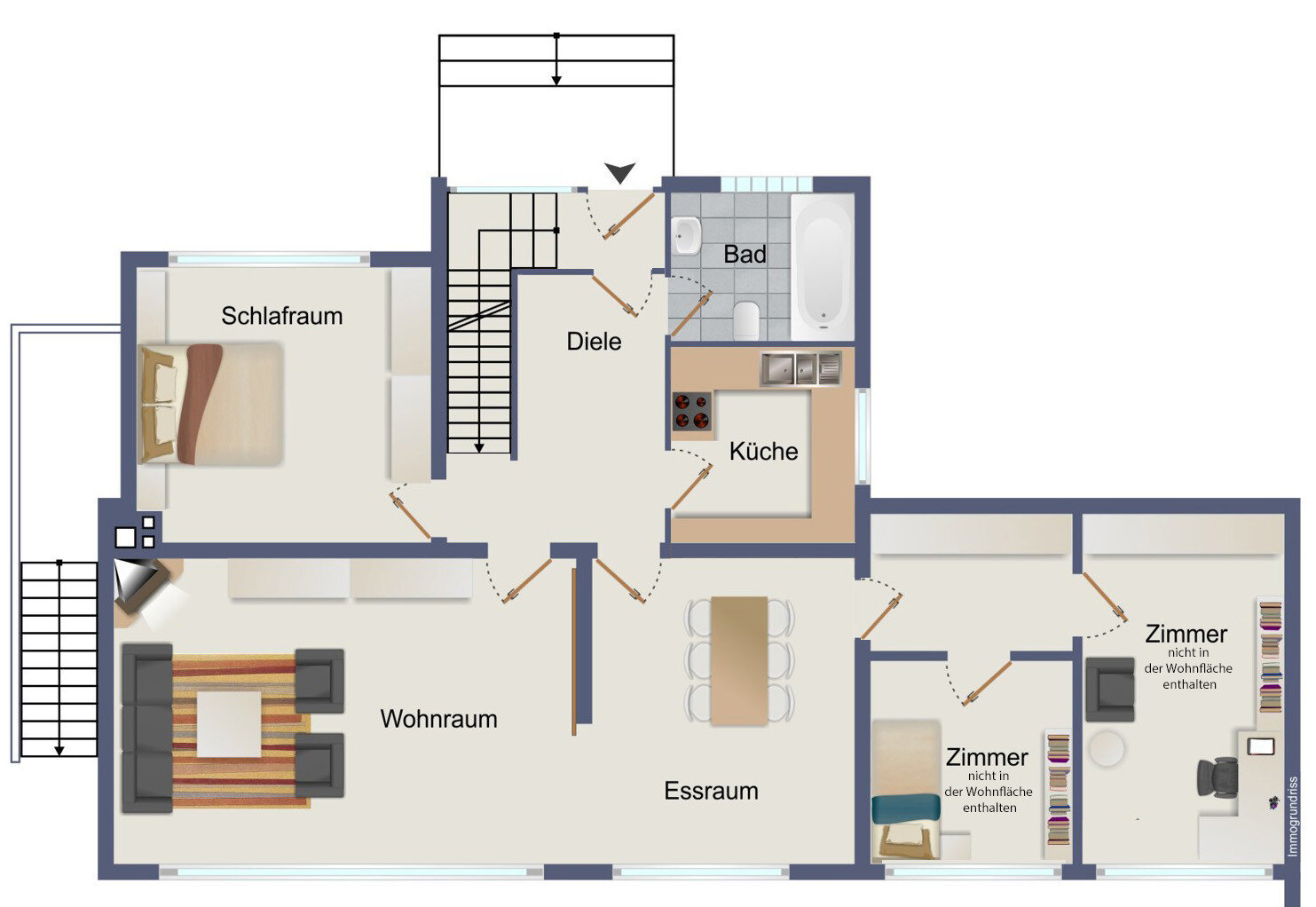 Einfamilienhaus zum Kauf 595.000 € 7 Zimmer 157 m²<br/>Wohnfläche 790 m²<br/>Grundstück Mecklenbeck Münster 48163