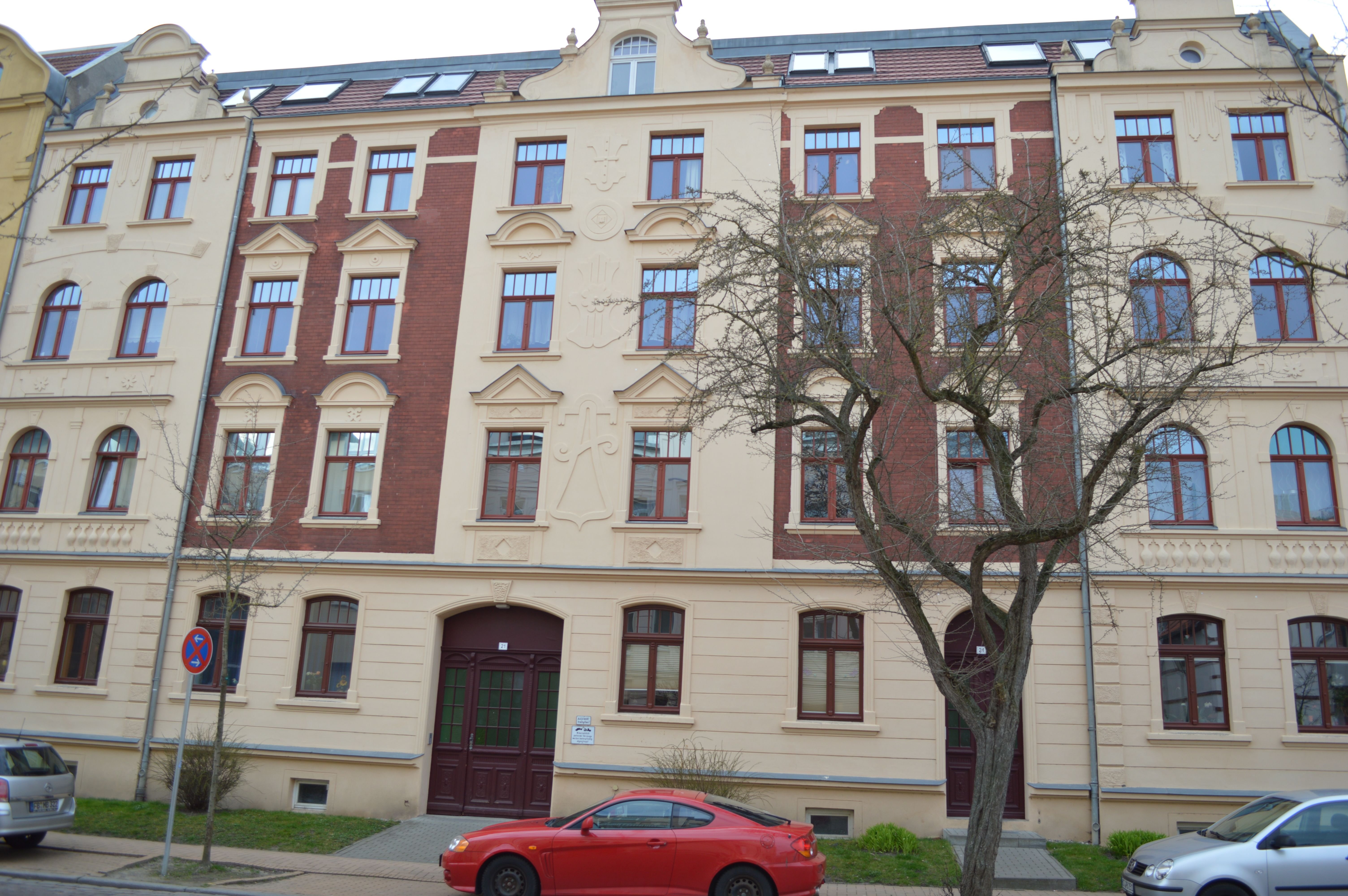 Wohnung zur Miete 400 € 2 Zimmer 46,6 m²<br/>Wohnfläche 2.<br/>Geschoss Jungfernstieg 21 Triebseer Vorstadt Stralsund 18437