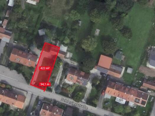 Grundstück zum Kauf 420 m² Grundstück Schlesierstraße 11 Lagerlechfeld Untermeitingen 86836